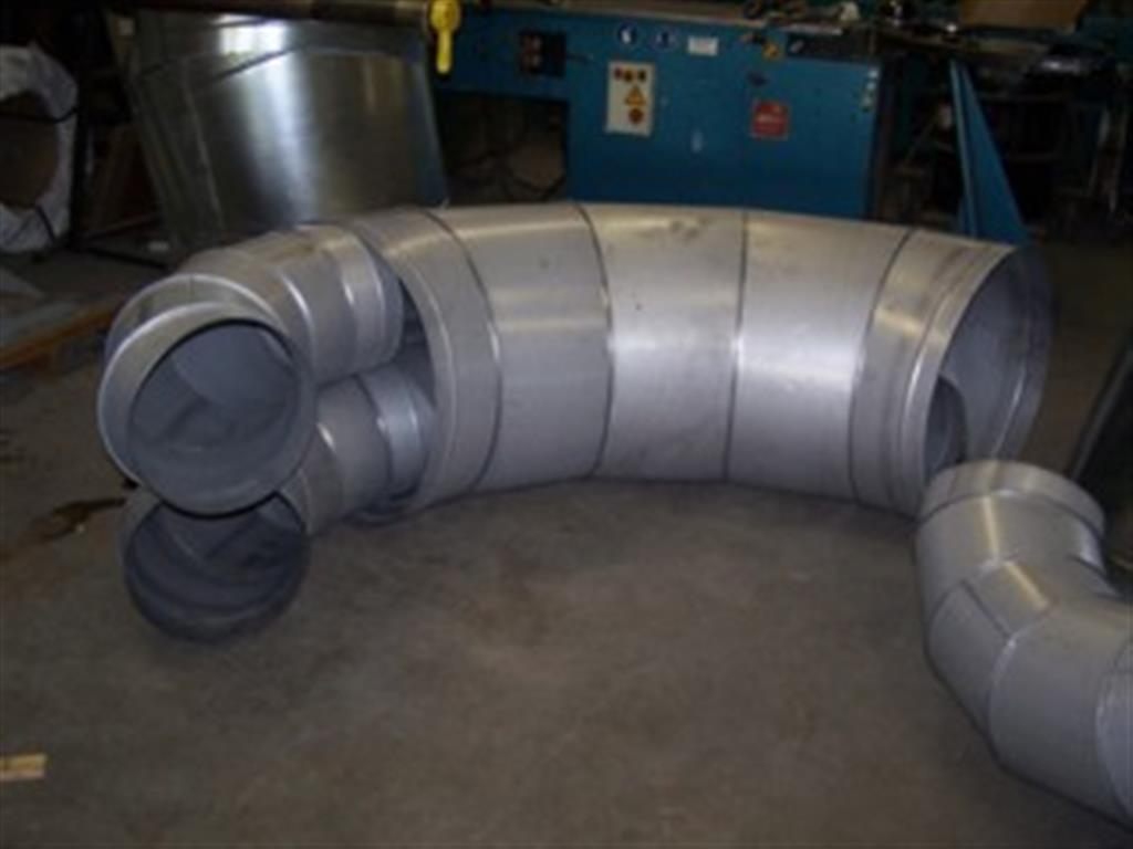 Galvanneal Spiral Ductwork